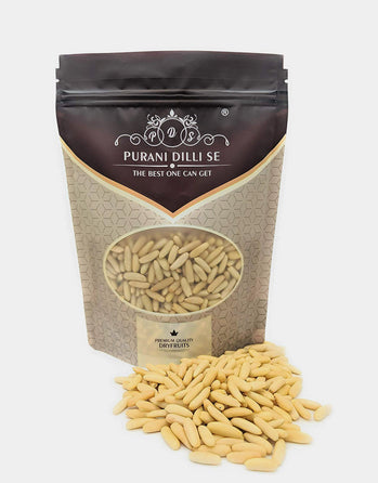 Pine Nut Kernels (Chilgoza Without Shell) | Premium Himalayan Crop Class 1 Grade