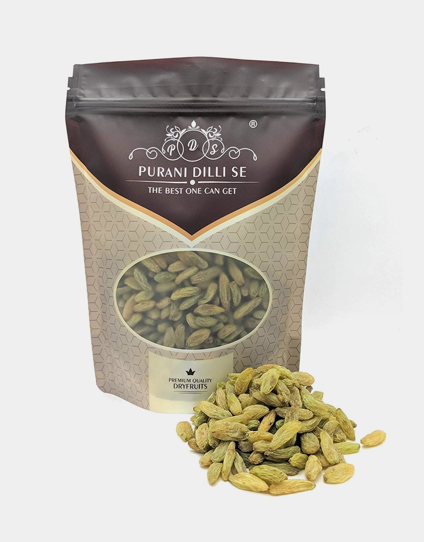 Sundekhani Kishmish – Royal Green Raisins from Afghanistan | Class 1 Grade